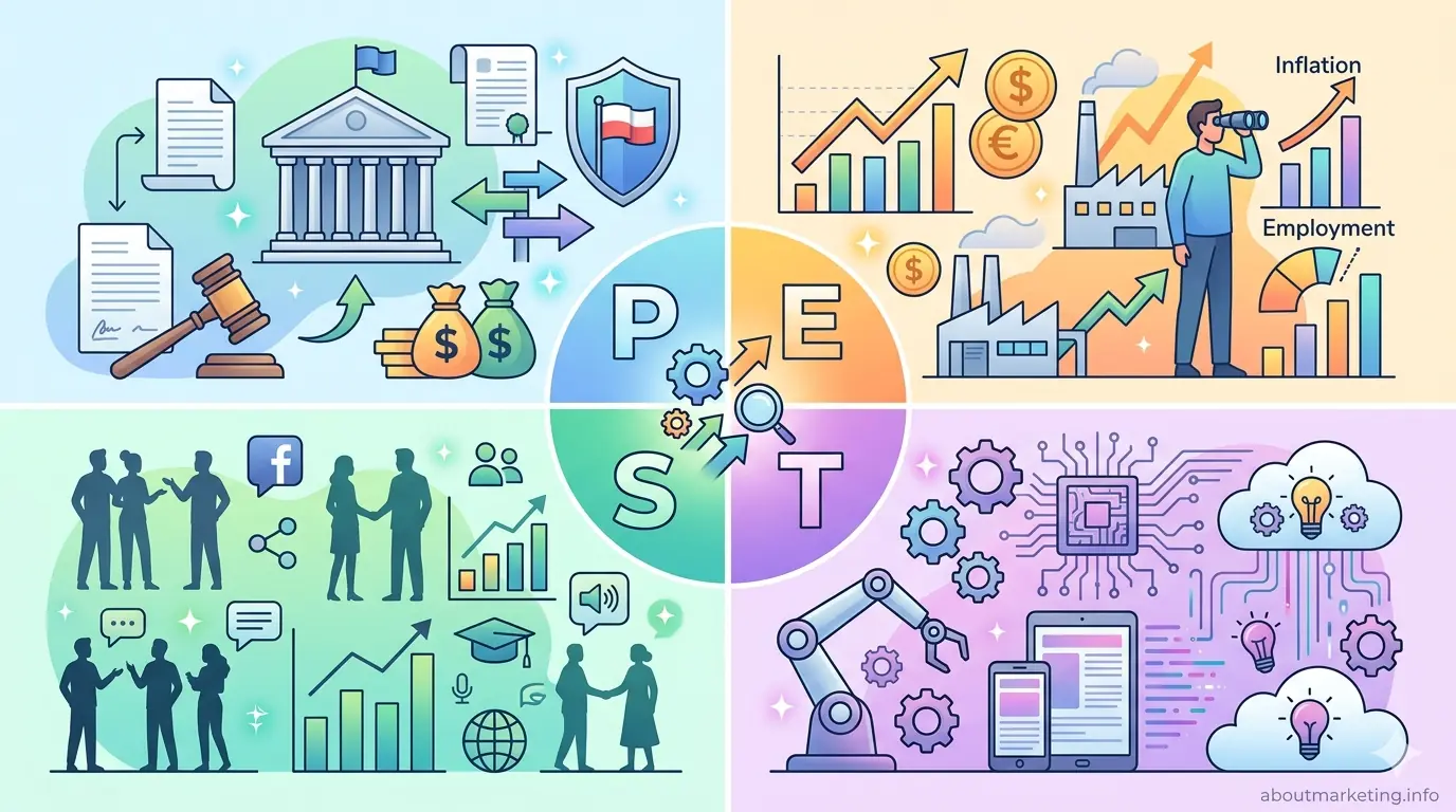 PEST-аналіз: як зрозуміти ринок до того, як витратити бюджет