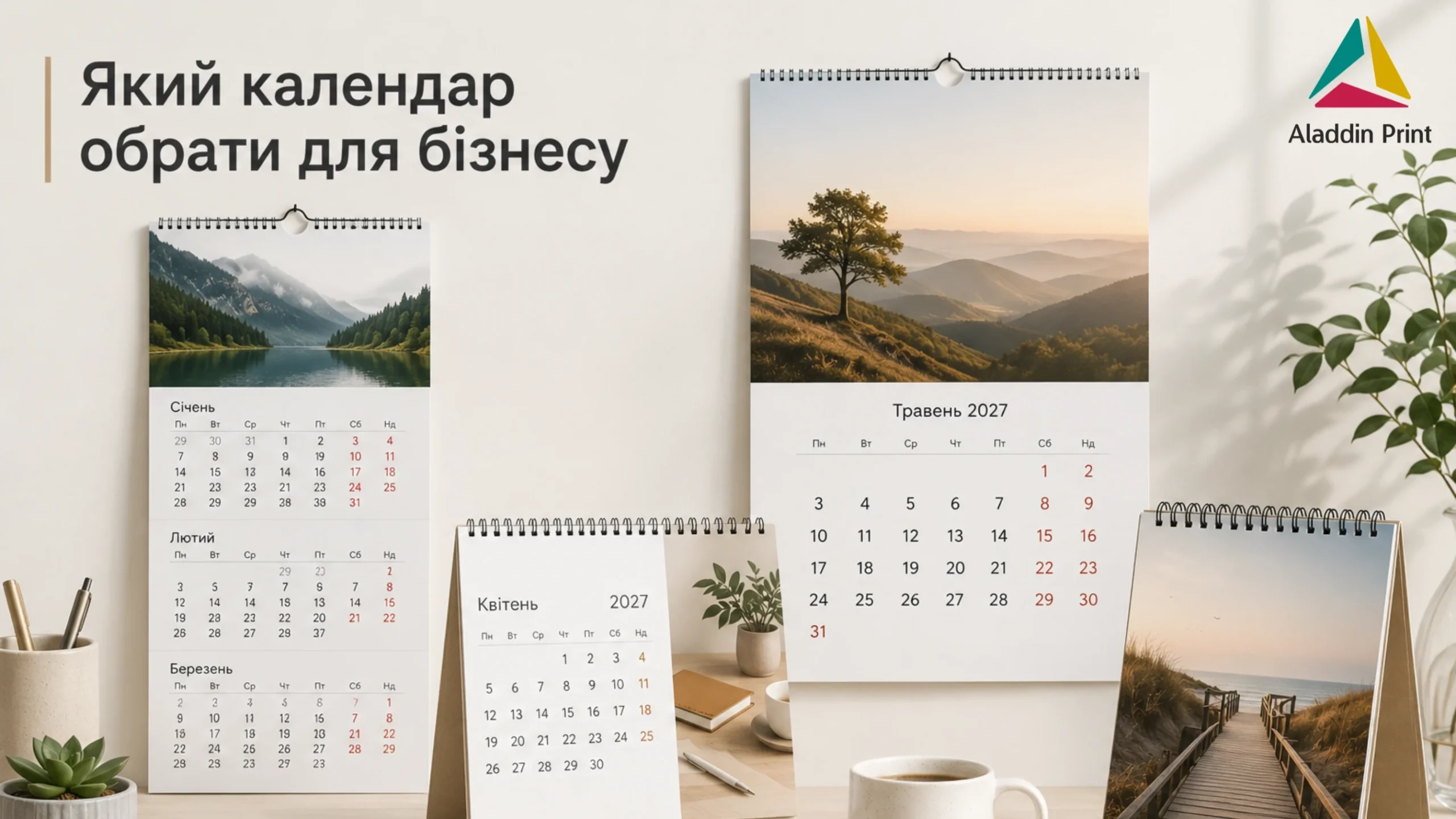 Календарі на замовлення