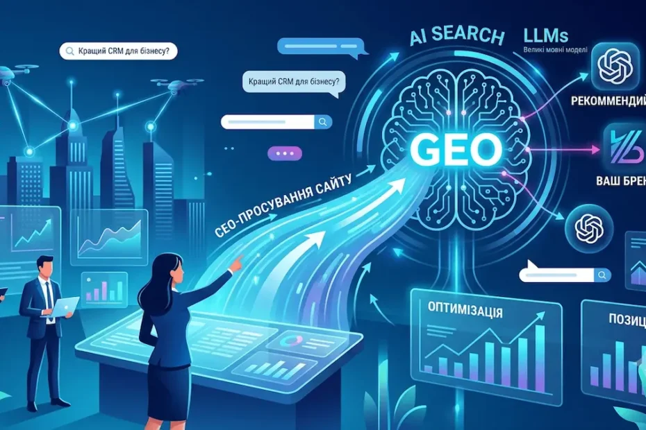 SEO-просування сайту чи GEO? Що працює краще у 2026 році